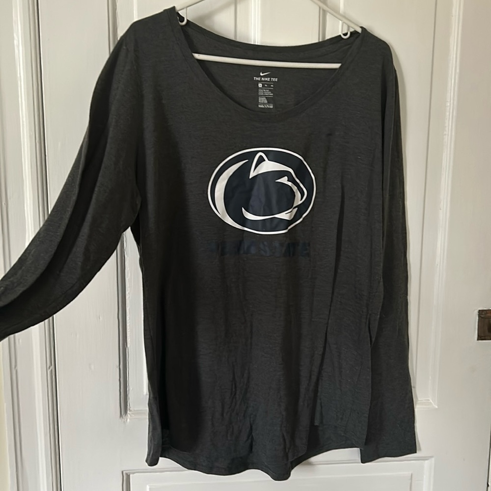 Penn State long-sleeved Nike tee, XL